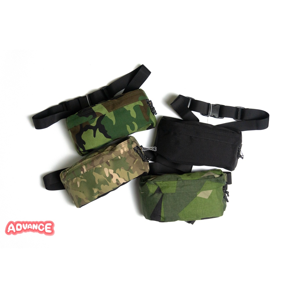 CORDURA FABRIC 500D Military Hip Pack (กันน้ํา)