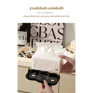 กล่องทิชชู กล่องกระดาษทิชชู่ สไตล์เกาหลี สําหรับตกแต่งภายในบ้าน ห้องนั่งเล่น Tissue Box