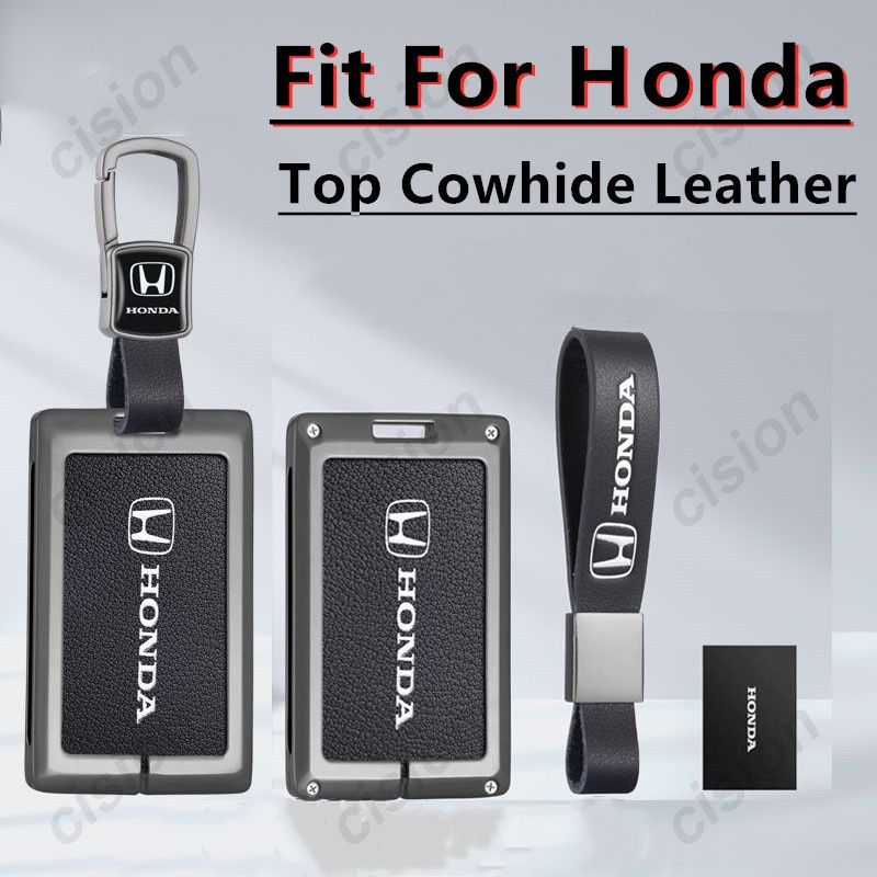 เคสกุญแจรีโมทรถยนต์ หนังสังกะสีอัลลอย สําหรับ Honda Accord Civic CRV HRV Pilot Fit Freed Honda 2022 