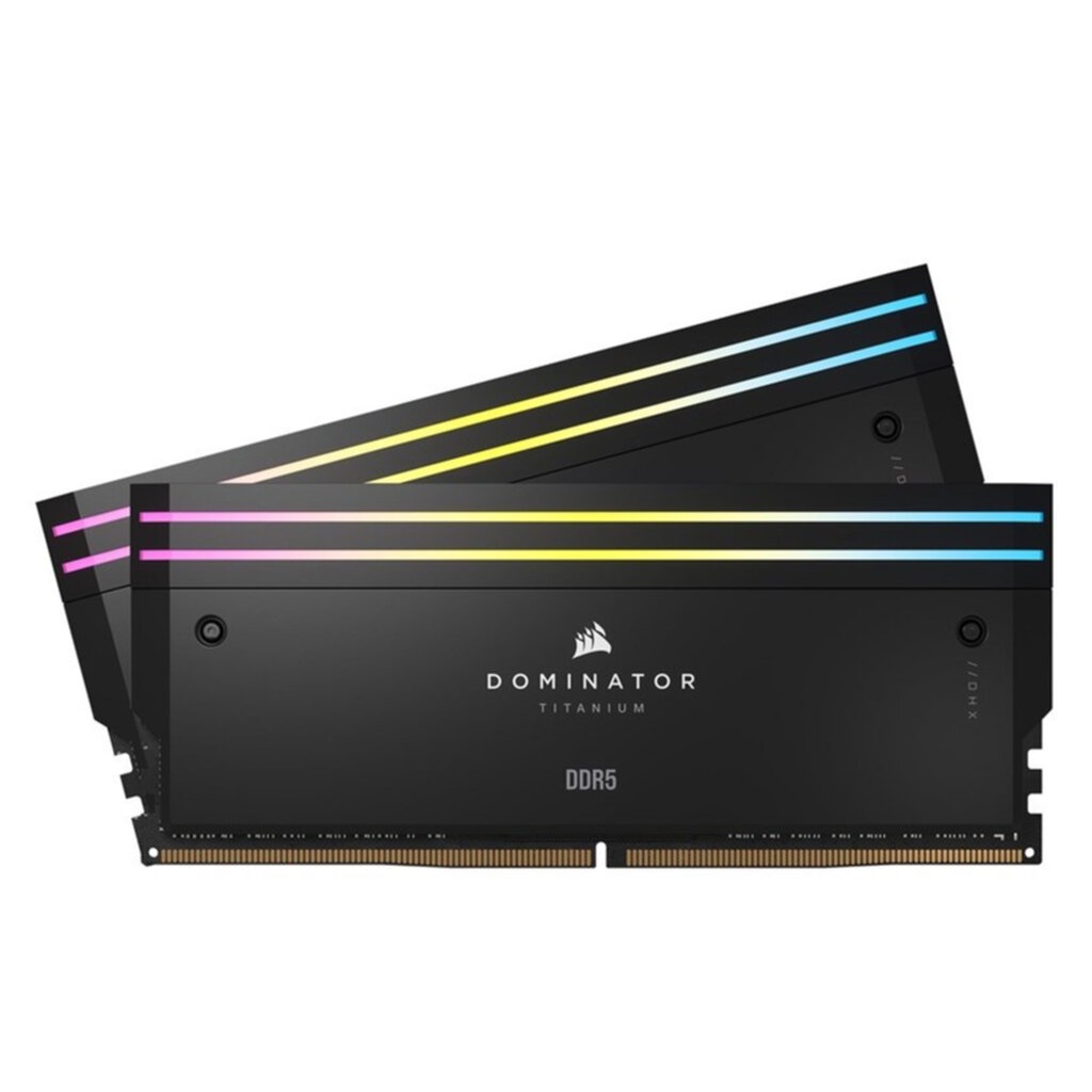 DDR5 Corsair Dominator TITANIUM RGB 32GB/64GB 6400Mhz Black (2x16GB)