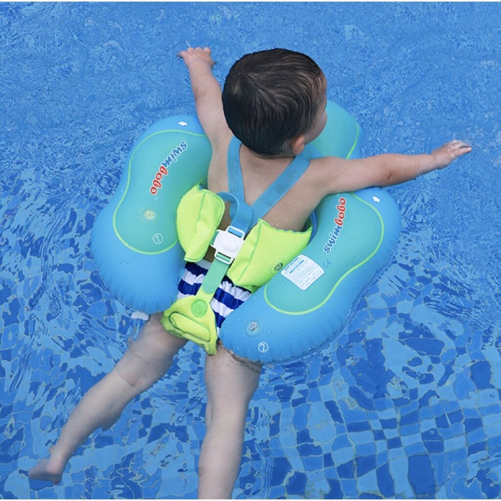 👶🌊ของแท้ ห่วงยางเด็ก ห่วงยางว่ายน้ำ ห่วงยางพยุงตัว รุ่นพิเศษ❗มีที่รัดหว่างขา +ฟรีที่สูบลม👶🌊 #Swimbobo พร้อมจัดส่งในไทย❤️