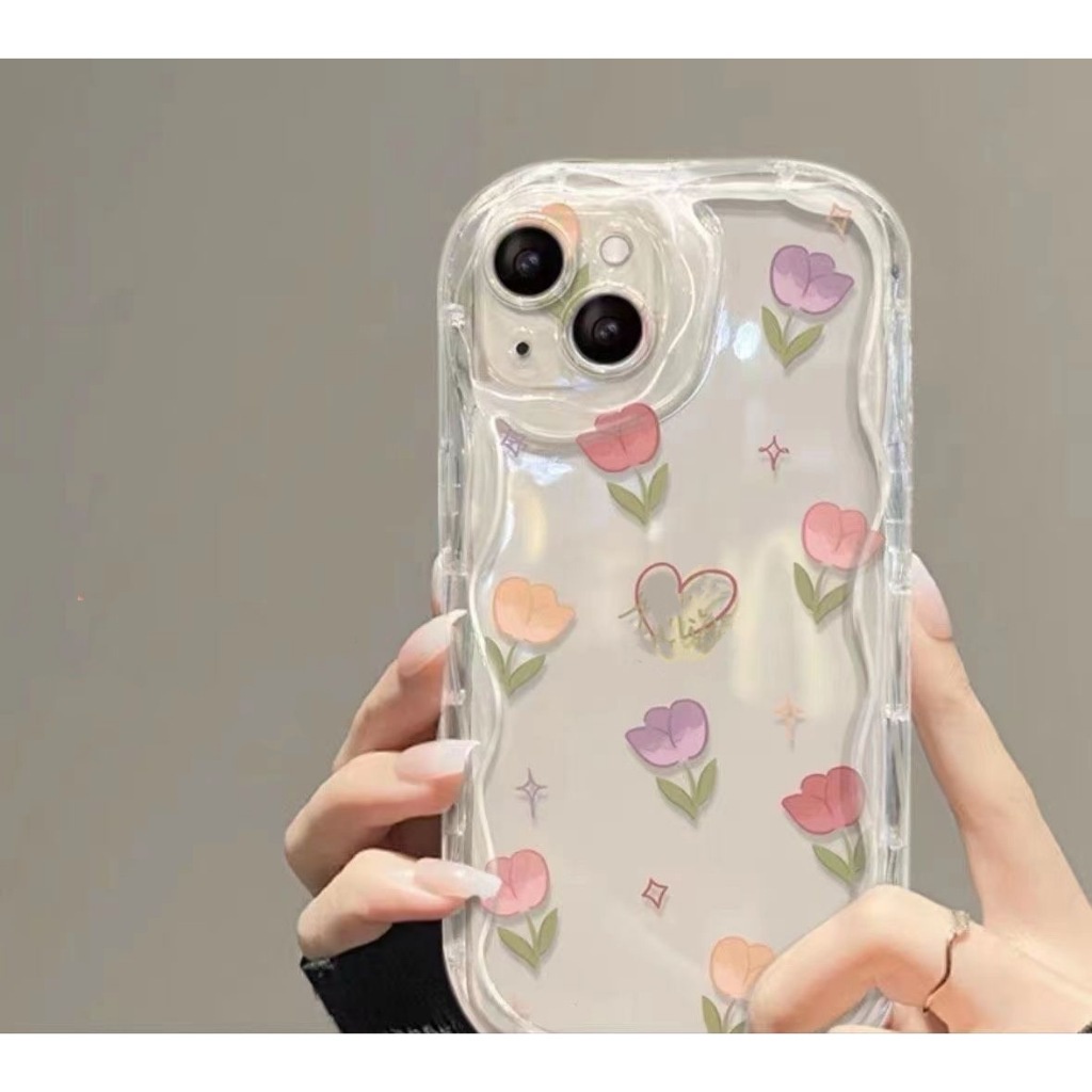 เคสโทรศัพท์มือถือ สาวน่ารัก นิ่ม ใส กันกระแทก กันรอยกล้อง สําหรับ iPhone 15 11 14 Pro 12 13 Mini XS Max X XR 7 8 Plus ราคา ถูกที่สุด ดีลบีเคเค แกลเลอรีภาพที่ 4
