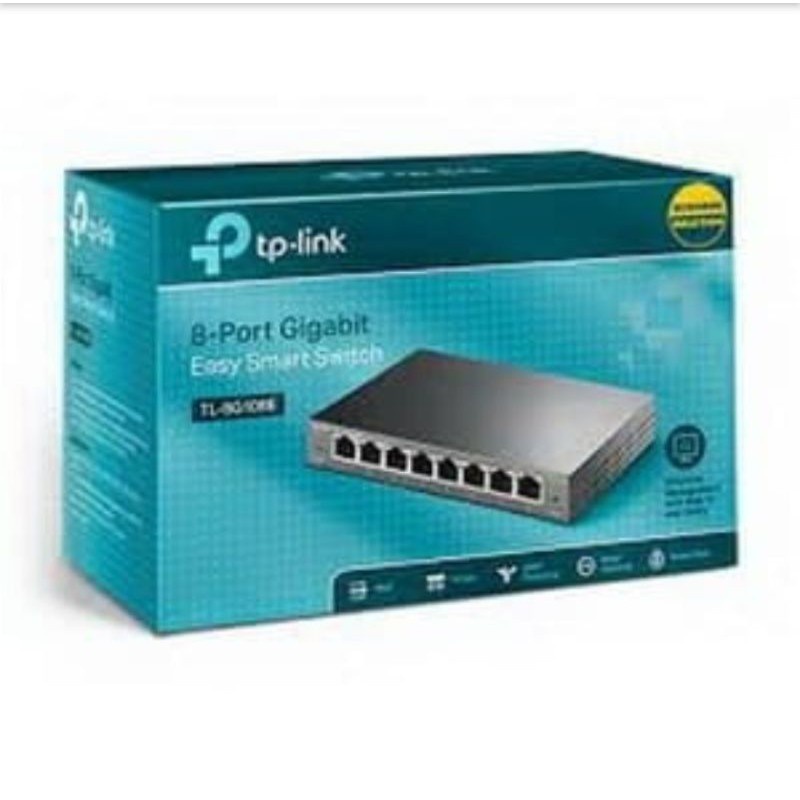 TP-LINK TL-SG108E TPLINK GIGABIT EASY SMART SWITCH tplink