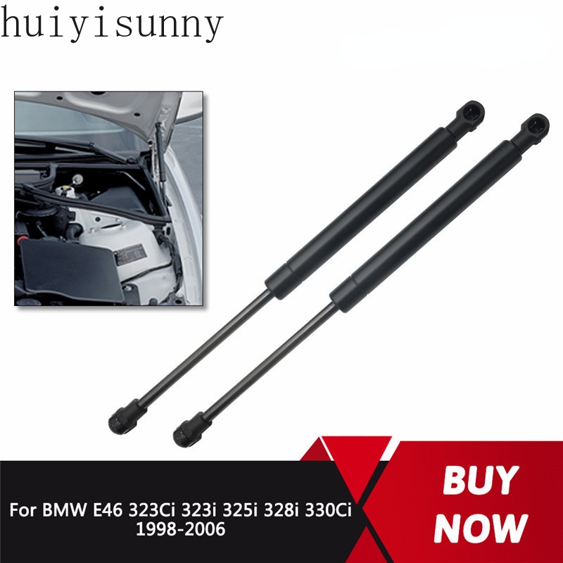 Hys โช้คอัพกระโปรงหน้ารถยนต์ สําหรับ BMW E46 323Ci 323i 325i 328i 330Ci 2 ชิ้น 51238202688