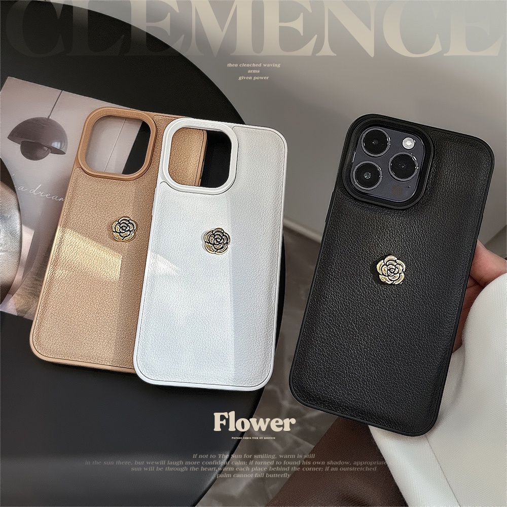 เคสโทรศัพท์มือถือแบบนิ่ม กันกระแทก ลายดอกไม้ 3D ขนฟู น่ารัก หรูหรา สําหรับ iPhone 15 14 13 12 11 Pro Max