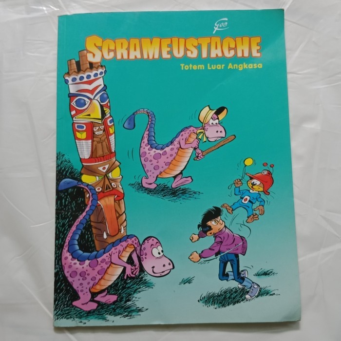 ต้นฉบับ Gos Scrameustache Totem Outer Space Comic