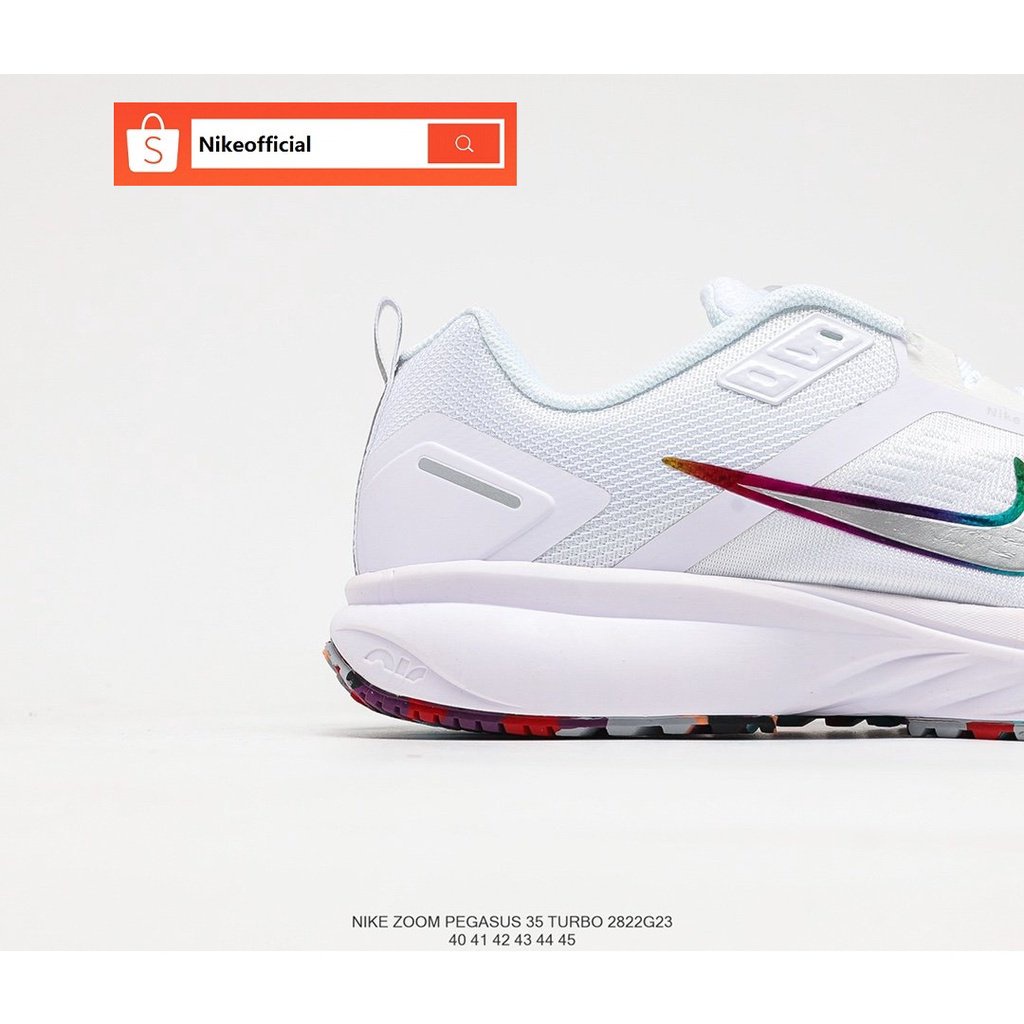 ของแท้ 100% 【 6 สี】 Nike ของแท้ 100% Nike Zoom Pegasus 37 Turbo 2 วิ่งสำหรับผู้ชาย รองเท้า Hot sale