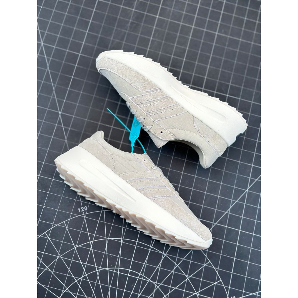 Fear of God x Adidas Originals "Grey" running shoes outdoor sneakers for men &amp; women