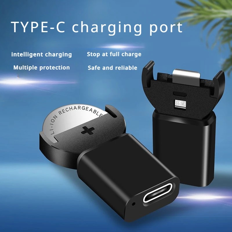 ที่ชาร์จแบตเตอรี่ลิเธียม Type-C สําหรับแบตเตอรี่ LIR2032 LIR1632 LIR2025 LIR2016 LIR2032H