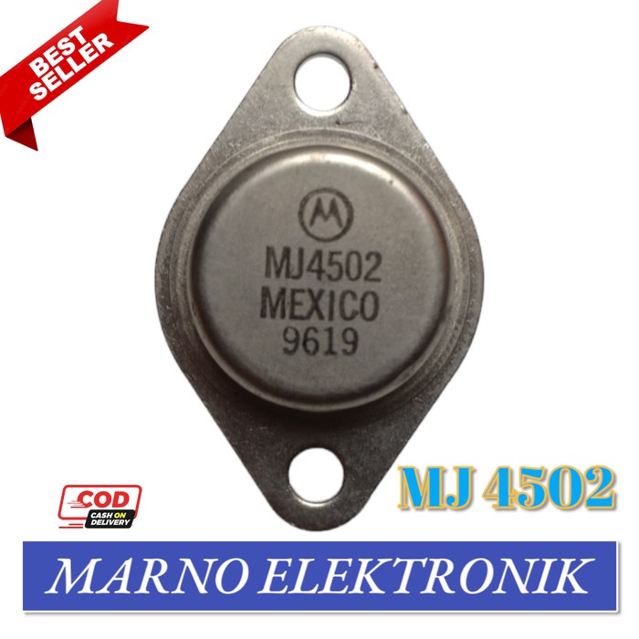 ชิ้นส่วนทรานซิสเตอร์ต้นฉบับ MJ4502 MJ 4502 MJE4502 MJE 4502