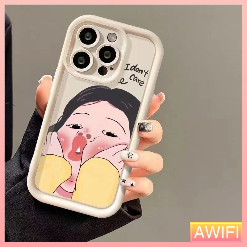 AWIFI ส่งจากไทย สินค้า 1 บาท ใช้กับ เคสไอโฟน11 13 14plus 15 pro max XR 12 13pro เคสเกาหลี 6P 7P 8P พสัส X 14plus#1038