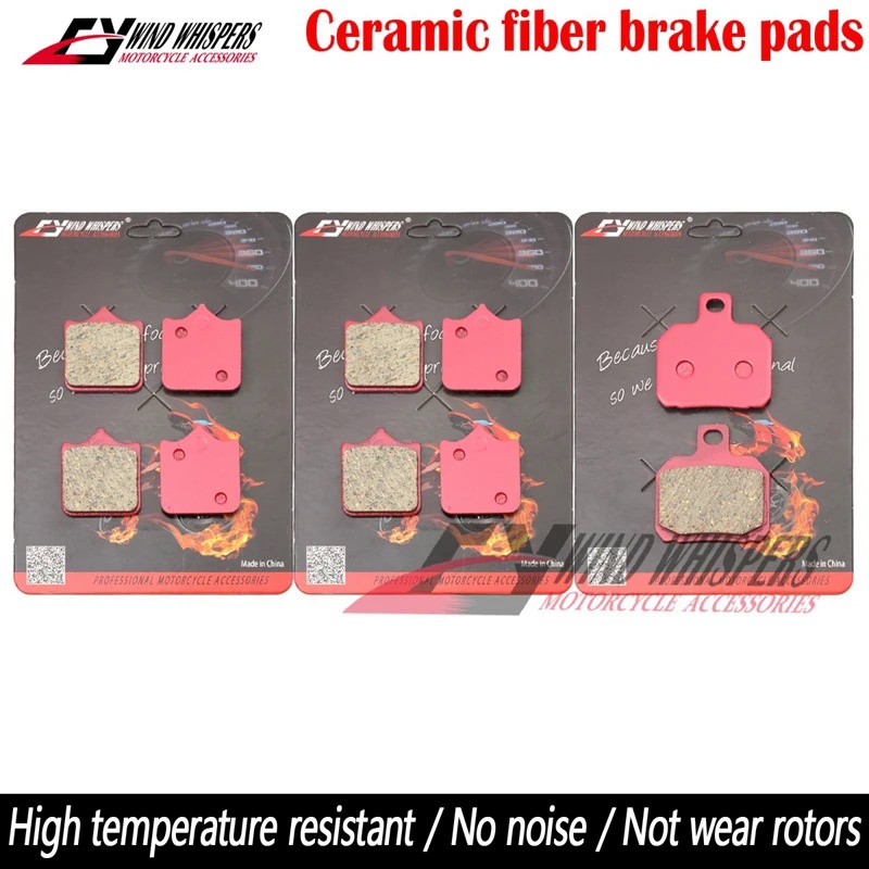 รถจักรยานยนต์เซรามิคด้านหน้าด้านหลังเบรคสําหรับ Benelli BN 600 GT 600i 752S Cafe 899 Racer Century T