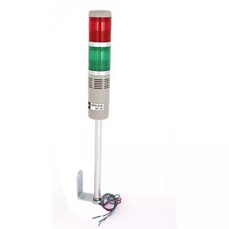 Tower Light 12V 24V 220V สีแดงสีเขียว อุตสาหกรรม Tower ไฟเตือน LTA-205-2T LTA-205-2W LTA-205-2WJ 2ชั้น ล้างสต็อก