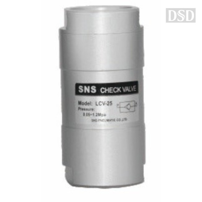 [พร้อมส่ง]⚙️ เช็ควาล์ว Check Valve ท่อลม ขนาด 1/8-1 นิ้ว รุ่น LCV