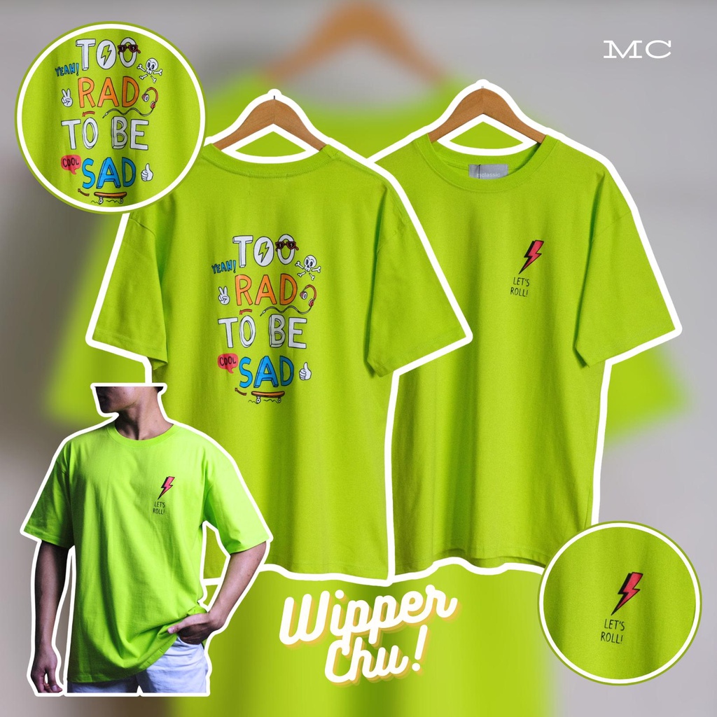 เสื้อยืด Oversize “ Be SAD “ MC
