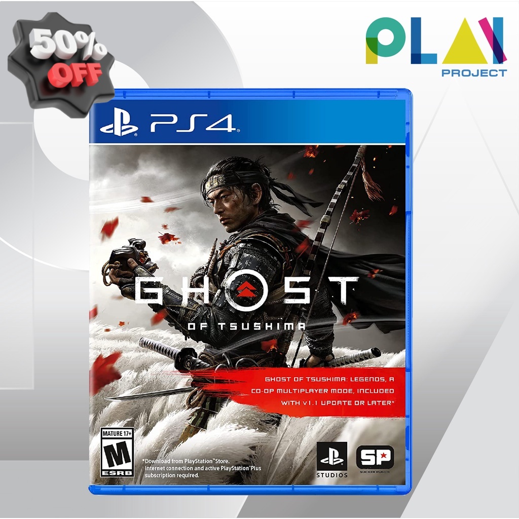 [PS4] [มือ1] Ghost Of Tsushima [ENG] [แผ่นแท้] [เกมps4] [PlayStation4] ตลับเกม/แผ่นเกม/แผ่นเกมPS/xbox