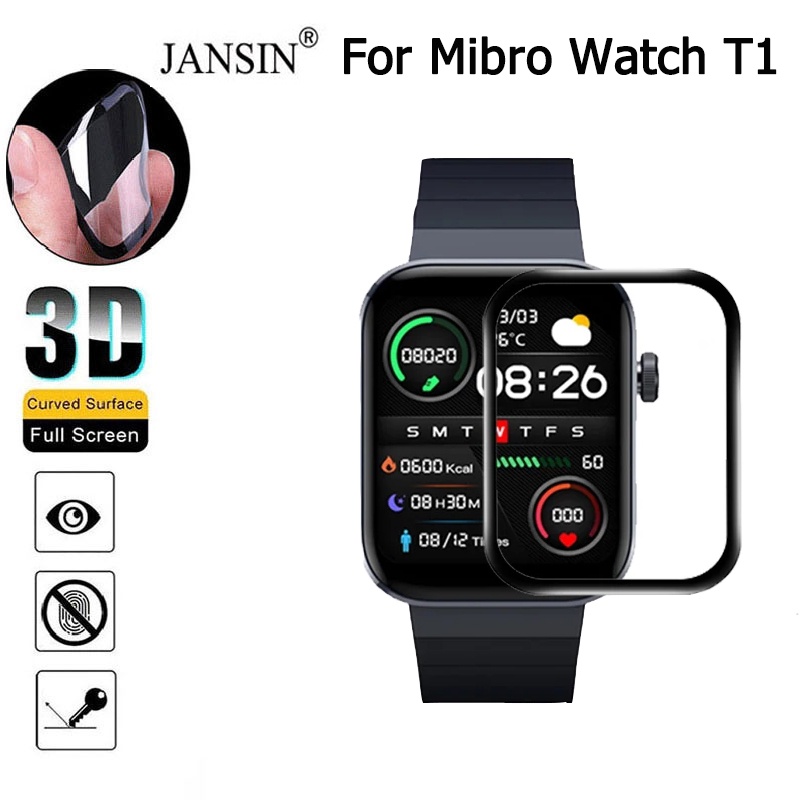 ฟิล์มกันรอย ฟิล์ม Mibro Watch T1 Film ฟิล์มกันรอย 3D ไฮโดรเจล TPU สำหรับ mibro watch t1 Smart Watch