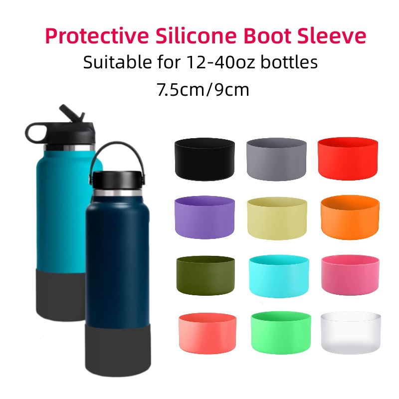 Hydro Flask กระติกน้ําร้อนซิลิโคน ปลอด BPA กันลื่น สําหรับขวดน้ํา 12-40 ออนซ์