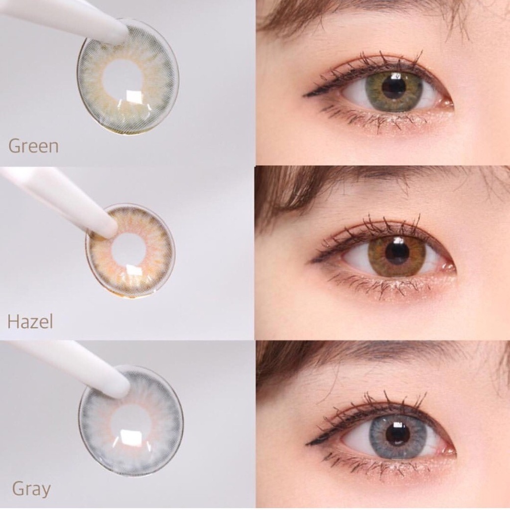 คอนแทคเลนส์(มินิ) Symphony Brown / Gray / Green (Gaezz Secret) ลายฮิต ขายดีมาก กรองแสงกันยูวี