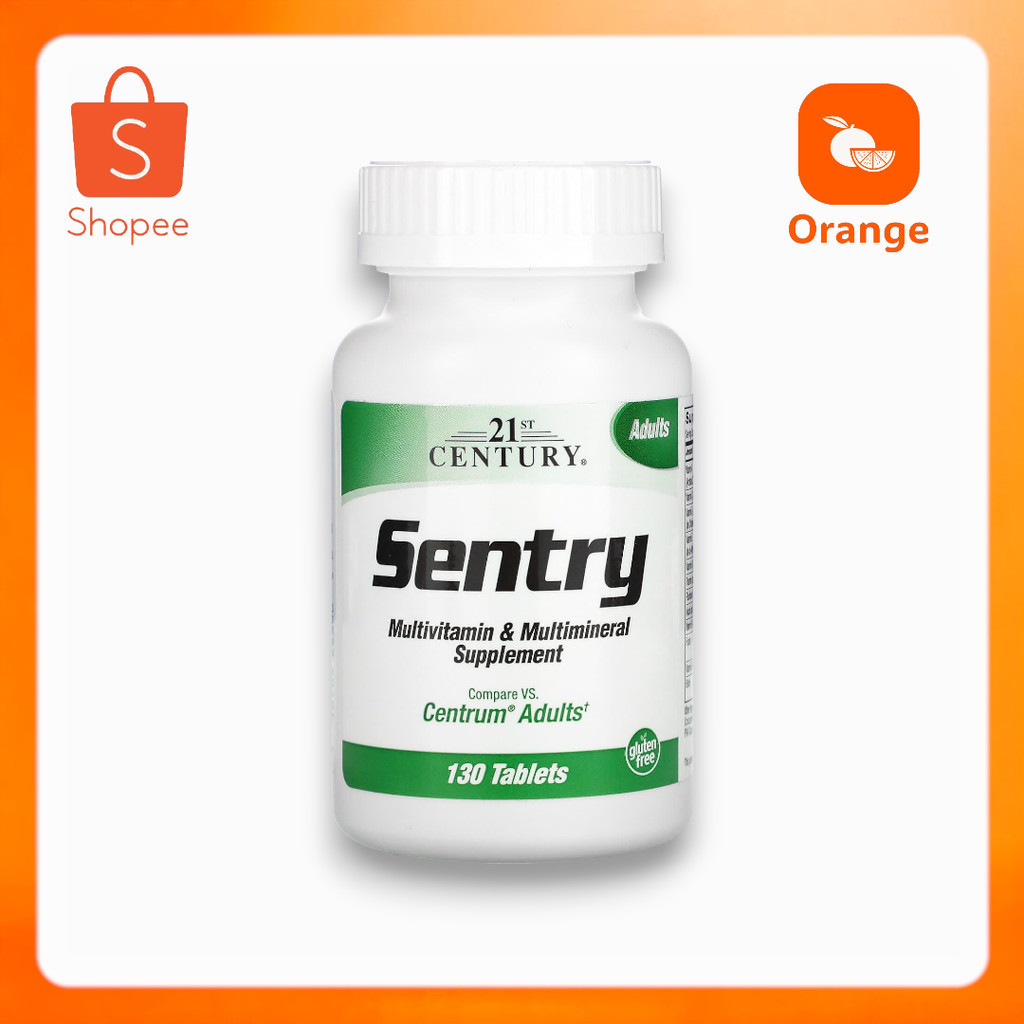 21st Century, Sentry, Adults Multivitamin & Multimineral Supplement, 130 Tablets
