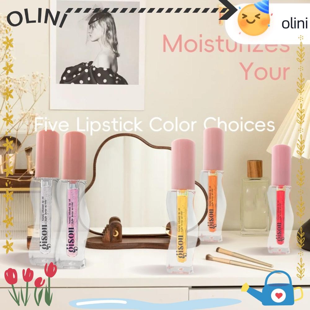 Oliini Liquid Lipstick, Moisturizing Long Lasting Honey Shiny Lip Oil, Natural Hydrating Non-sticky 