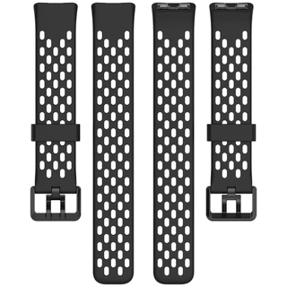 สายนาฬิกากีฬาซิลิโคน for Huawei Band 10 9 8 NFC กีฬาซอฟท์เปลี่ยนสายรัดข้อมือสายรัดข้อมือระบายอากาศกับสายยาง