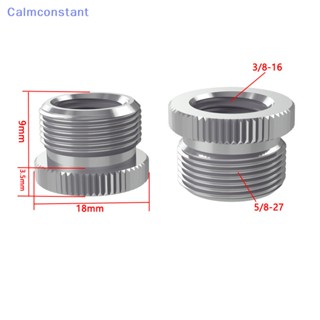 Ca&gt; สกรูแปลงขาตั้งไมโครโฟน อลูมิเนียมอัลลอย 5/8 5/8-27 เป็น 1/4 3/8 สําหรับไมโครโฟน