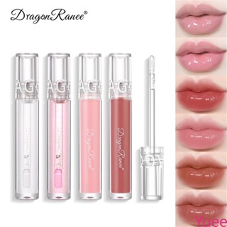 6color Water Gloss Lip Glaze ง่ายต่อการสีลิปสติกกันน้ำ Water Glass Lip Gloss yuee