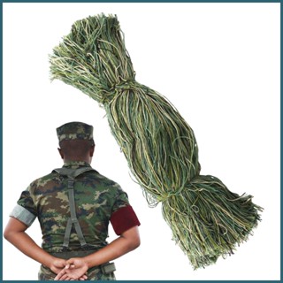 Ghillie ด้ายลายพราง กันชื้น อุปกรณ์เสริม สําหรับบ้าน และพฤศจิกายน