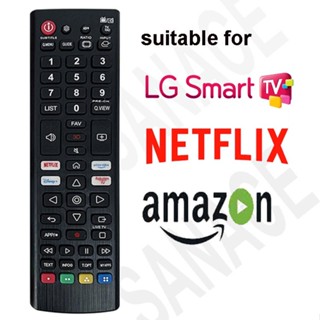 *SG Seller* รีโมตคอนโทรล สําหรับสมาร์ททีวี LG พร้อมปุ่ม Netflixamazon-L1379V