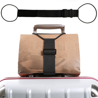 Travel Suitcase Luggage Strap Fixed Wear-Resistant Portable and Adjustable Trolley Case Suitable for Small and Lightweight nTmV