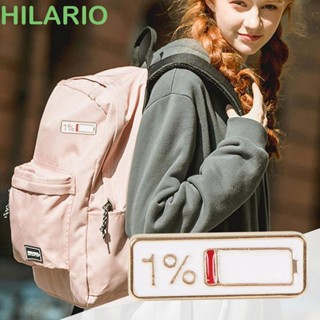 Hilario เข็มกลัด โลหะผสม 99% 1% ลาย Move To The Mood As You Artistic Enamel Pin ของขวัญเครื่องประดับ