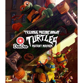 Bluray (Zoom ซูมชัด ดูรูปตัวอย่างด้านล่าง) Teenage Mutant Ninja Turtles Mutant Mayhem (2023) เต่านินจา โกลาหลกลายพันธุ์