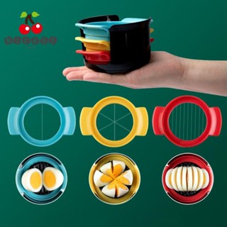 Nicesi 3 In 1 เครื่องตัดไข่ต้ม สตรอเบอร์รี่ ไส้กรอก ผลไม้ ลว…