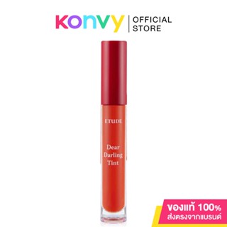 Etude Dear Darling Water Gel Tint 5g #01 OR201 ลิปทินท์ตัวดังที่ขายดีทั้งในเกาหลีและประเทศไทย.