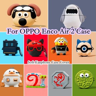 【พร้อมส่ง】เคสหูฟัง แบบนิ่ม ลายการ์ตูน สําหรับ OPPO Enco Air 2 OPPO Enco Air 2