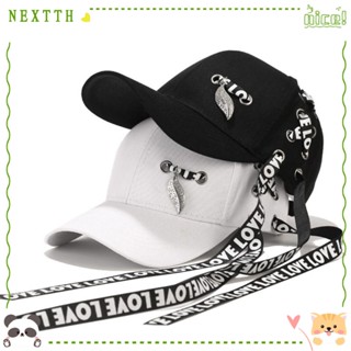 Nextth หมวกเบสบอล ผ้าฝ้าย กันแดด สไตล์ฮิปฮอป