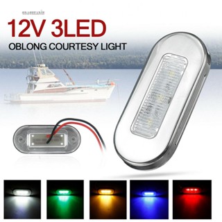 หลอดไฟมาร์กเกอร์ LED โครเมี่ยม 12V มีประโยชน์ สําหรับติดห้องโดยสาร