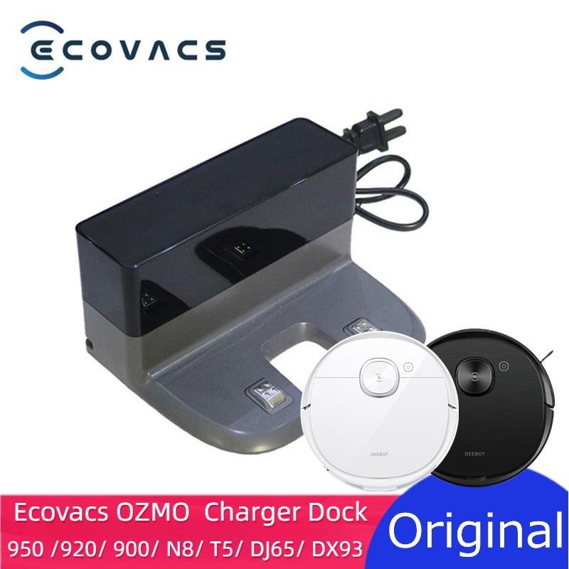 แท่นชาร์จ ECOVACS Deebot OZMO 950 920 900 N8 T5 DJ65 DX93 หุ่นยนต์ดูดฝุ่น เครื่องดูดฝุ่นหุ่นยนต์ อุปกรณ์ เสริม แท่นชาร์จ CH1630
