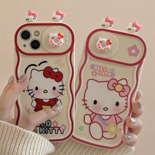 เคสโทรศัพท์ Hello Kitty เคสโทรศัพท์ตุ๊กตาสามมิติ เคสโทรศัพท์การ์ตูนน่ารัก compatible for เคสไอโฟน11 เคสไอโฟน 13 เคสไอโฟน 12 เคสไอโฟน 14 promax เคสไอโฟน XR เคสไอโฟน13promax เคสไอโฟน 14