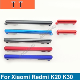  อะไหล่ปุ่มเปิด ปิด ด้านข้าง แบบเปลี่ยน สําหรับ Xiaomi Redmi K20 K30 Mi 9T