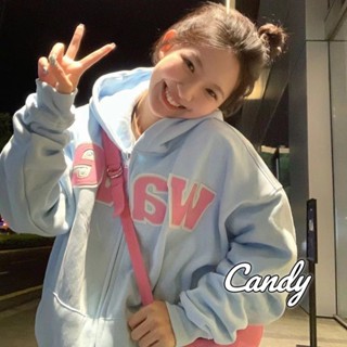 Candy Kids  เสื้อผ้าผู้ญิง แขนยาว เสื้อฮู้ด คลุมหญิง สไตล์เกาหลี แฟชั่น  Stylish High quality สบาย รุ่นใหม่ WWY23903IA 36Z230909