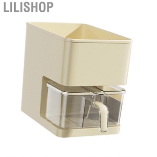 Lilishop Spice Storage Shelf Box  Plastic Independent Seasoning Condiment Organizer for Kitchen