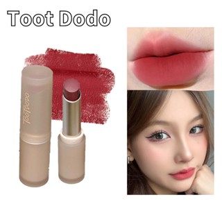 Toot Dodo ลิปสติก เนื้อแมตต์กํามะหยี่ ติดทนนาน ไม่จางหาย สําหรับนักเรียน ปาร์ตี้