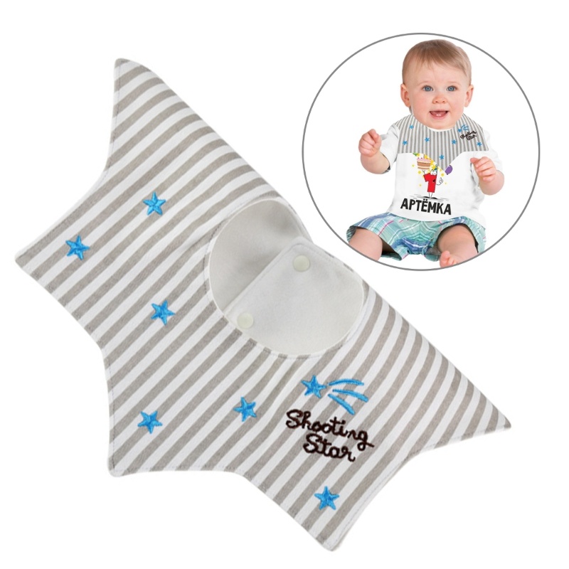 SOME ผ้าฝ้ายผ้ากันเปื้อนเด็ก High-ดูดซับน้ําลายผ้าเช็ดตัวการ์ตูน Feeding Bib ทารกแรกเกิด Burp ผ้า 3 