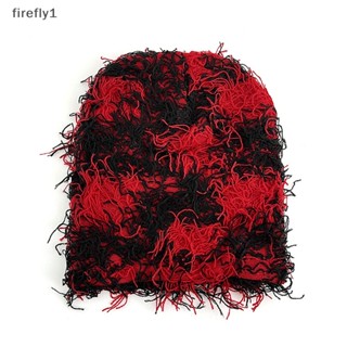 [Firefly] หมวกบีนนี่ ผ้าขนแกะถัก ลายพราง สําหรับผู้ชาย ผู้หญิง เล่นสกี 1 ชิ้น [TH]