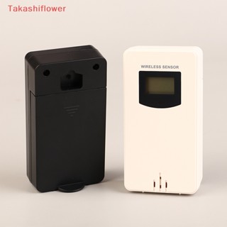 (Takashiflower) เครื่องวัดอุณหภูมิความชื้น ไฮโกรมิเตอร์ เซนเซอร์ไร้สาย สําหรับ FanJu Weather Station