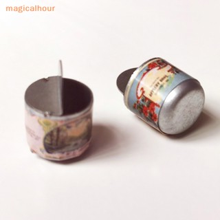 Magicalhour^^ โมเดลผลไม้ แอปเปิ้ล ลูกพีชจําลอง ขนาดเล็ก สําหรับตกแต่งบ้านตุ๊กตา