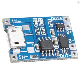 Micro/Type-C/Mini USB 5V 1A TP4056 18650 Lithium-Battery Charger Module Charging Board With Protection Dual Functions 1A Li-ion