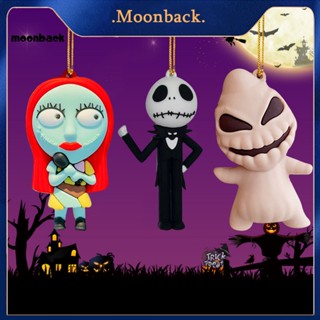 &lt;moonback&gt; เครื่องประดับแขวน ลายฟักทอง แม่มด 3d ติดทนนาน ใช้ซ้ําได้ สําหรับตกแต่งปาร์ตี้ฮาโลวีน